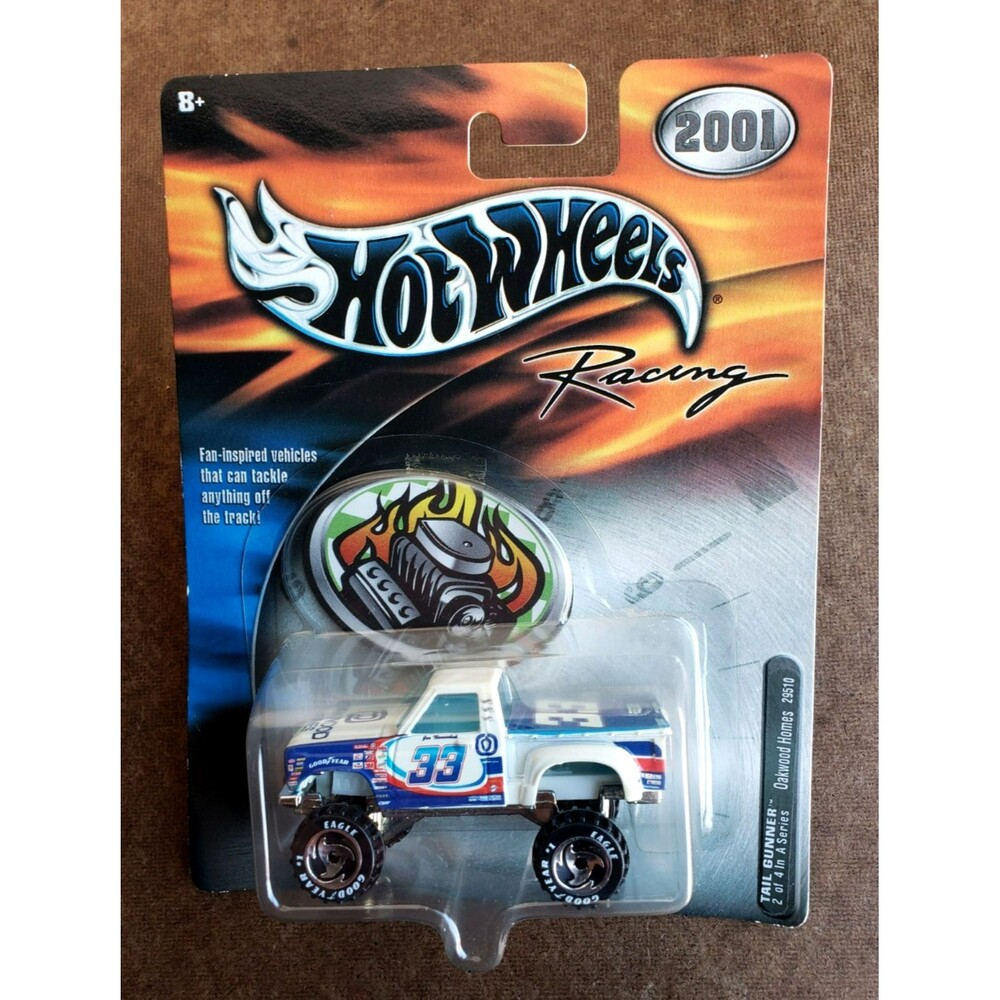 2001 HOT WHEELS RACING TAIL GUNNER 2/4 In A Series Oakwood Homes # 29506 1:64
